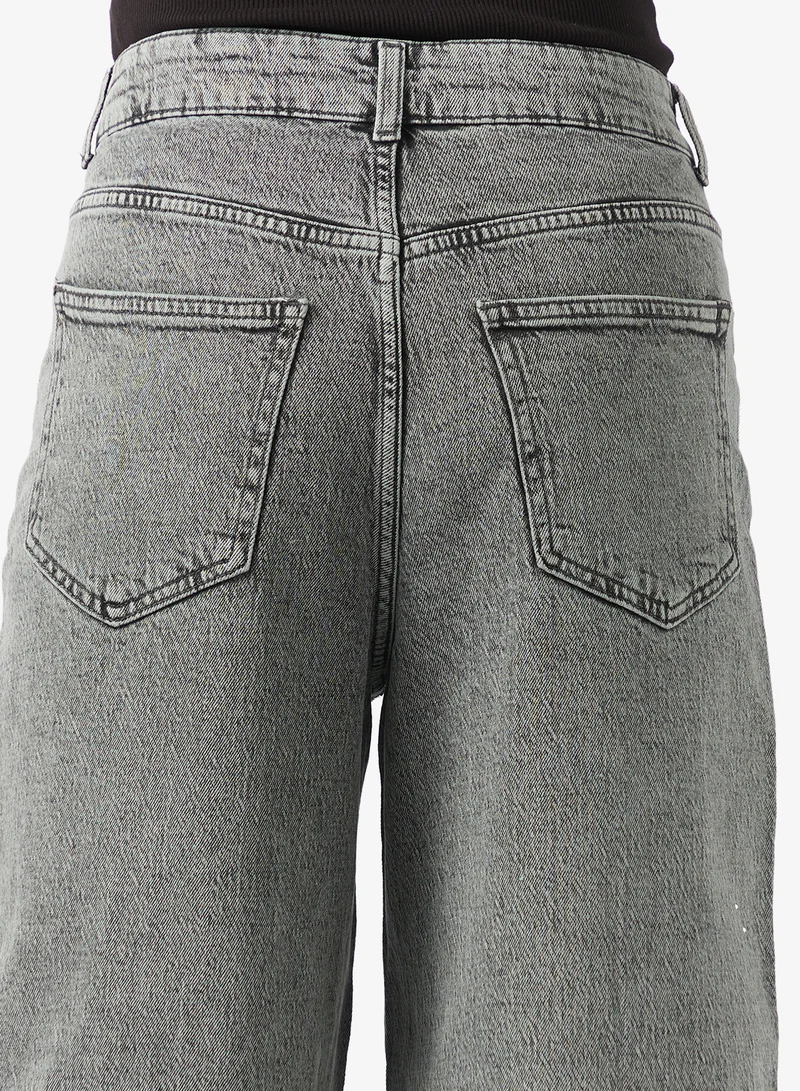 Vero Moda  Vmbillie High Waist  Barrel Jeans for Women | Best Price UAE